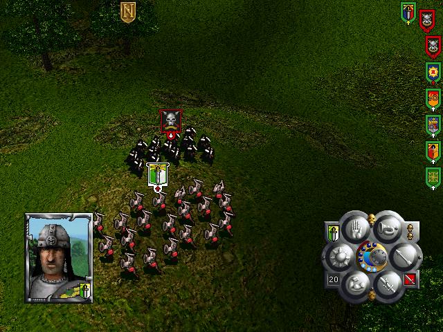 Warhammer - Dark Omen (1998/RUS) PSOne