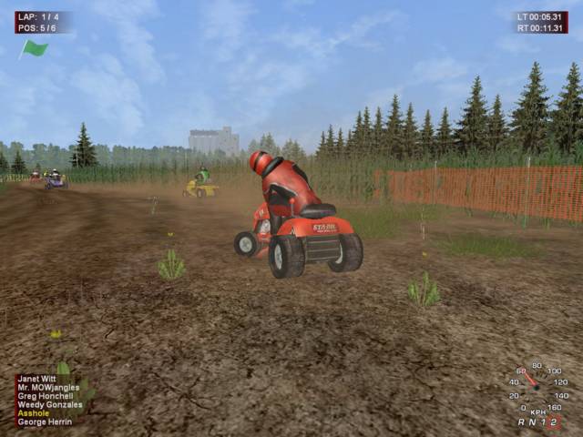 Lawnmower Racing Mania (2006/PC/Русский)