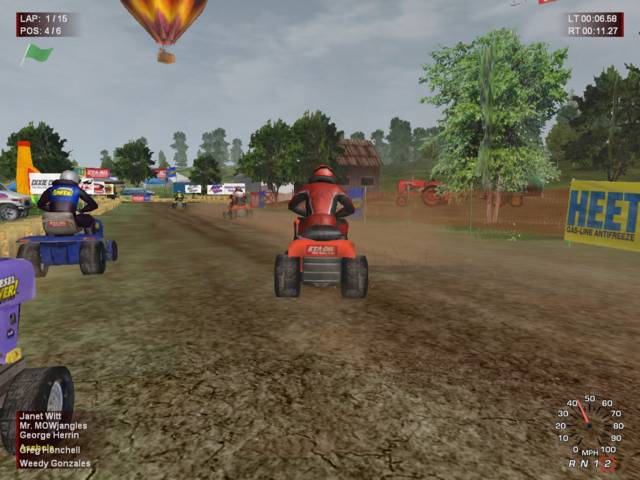 Lawnmower Racing Mania (2006/PC/Русский)